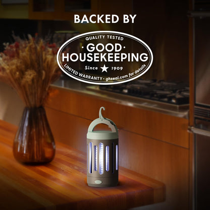 STEM Flying Insect Zapper, Indoor and Outdoor Electric Fly & Mosquito Trap, Includes Micro-USB Charging Cable and Brush for Cleaning