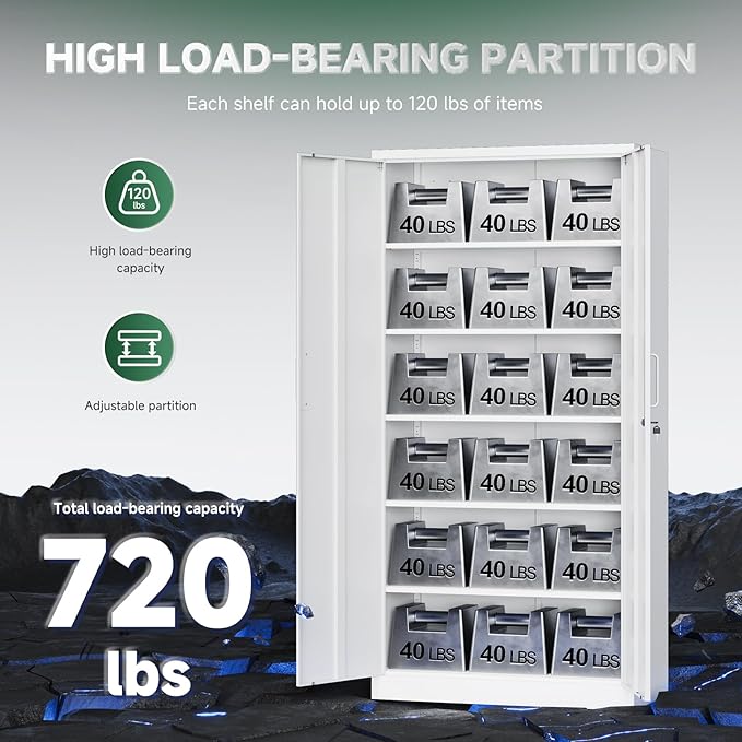 Letaya Metal Storage Cabinet