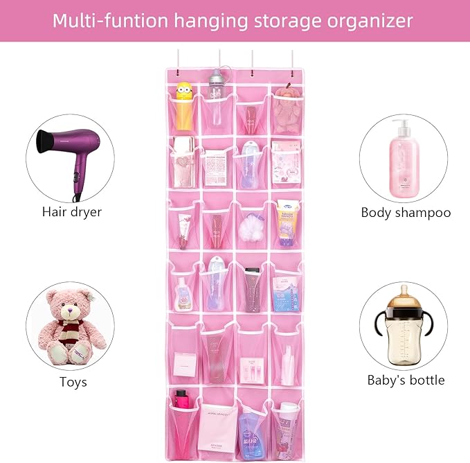 Hanging Shoe Organizer, Over The Door Shoe Organizer