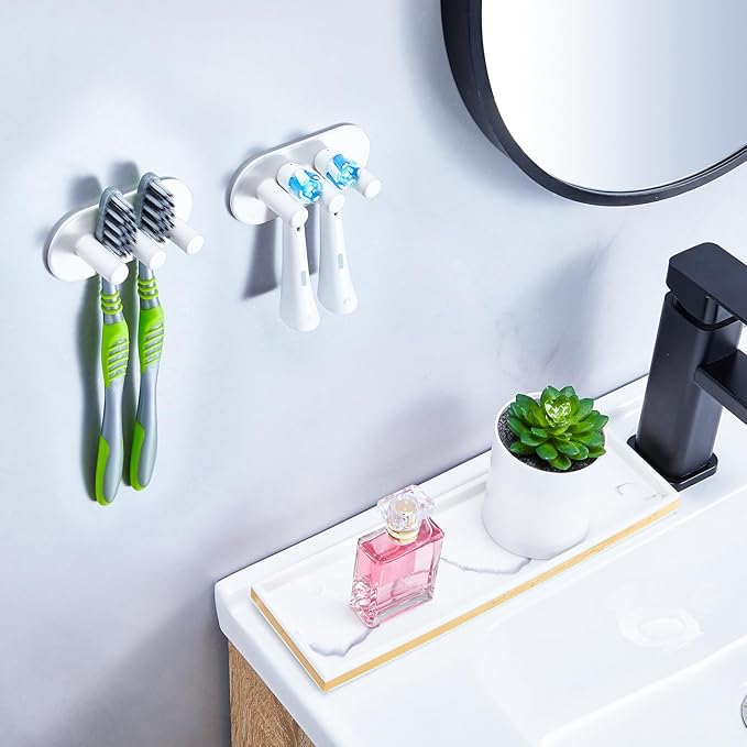 Electric Toothbrush Head Holder, Toothbrush Holders Wall Mounted, Adhesive