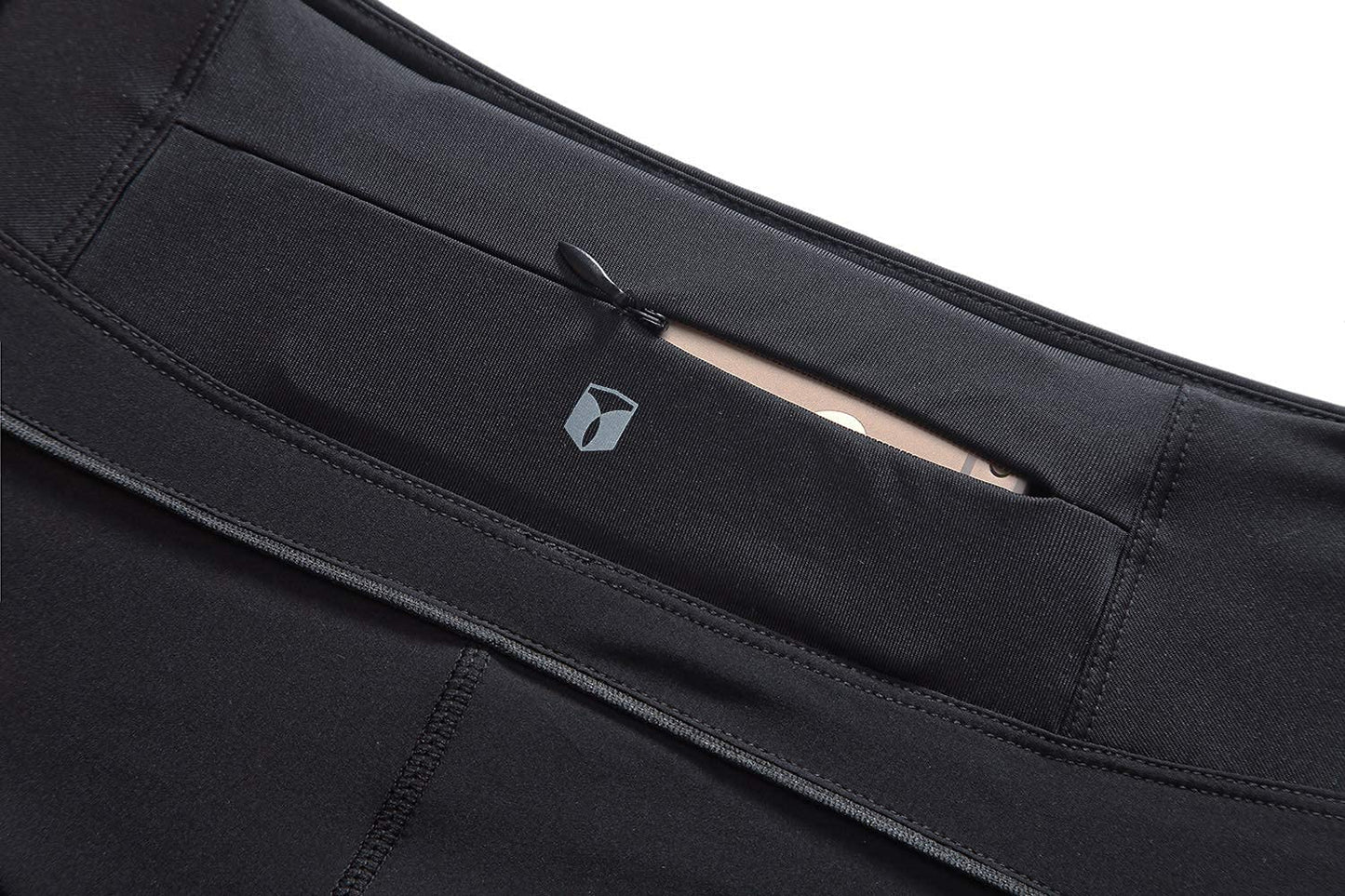 Tough Mode Womens 3" Lightweight Running WOD Volleyball Shorts Workout Mesh Liner Zip Pocket Black