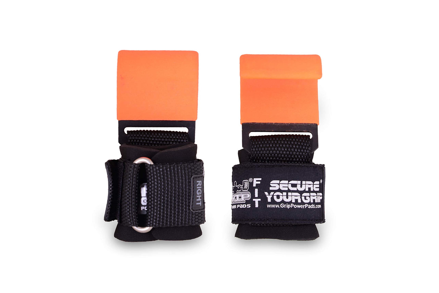 Weight Lifting Hooks Heavy Duty Lifting Wrist Straps Pull Ups Deadlift Straps Power Lifting Grips Padded Workout Straps for Weightlifting Gym Gloves for Men & Women Premium Workout Equipment