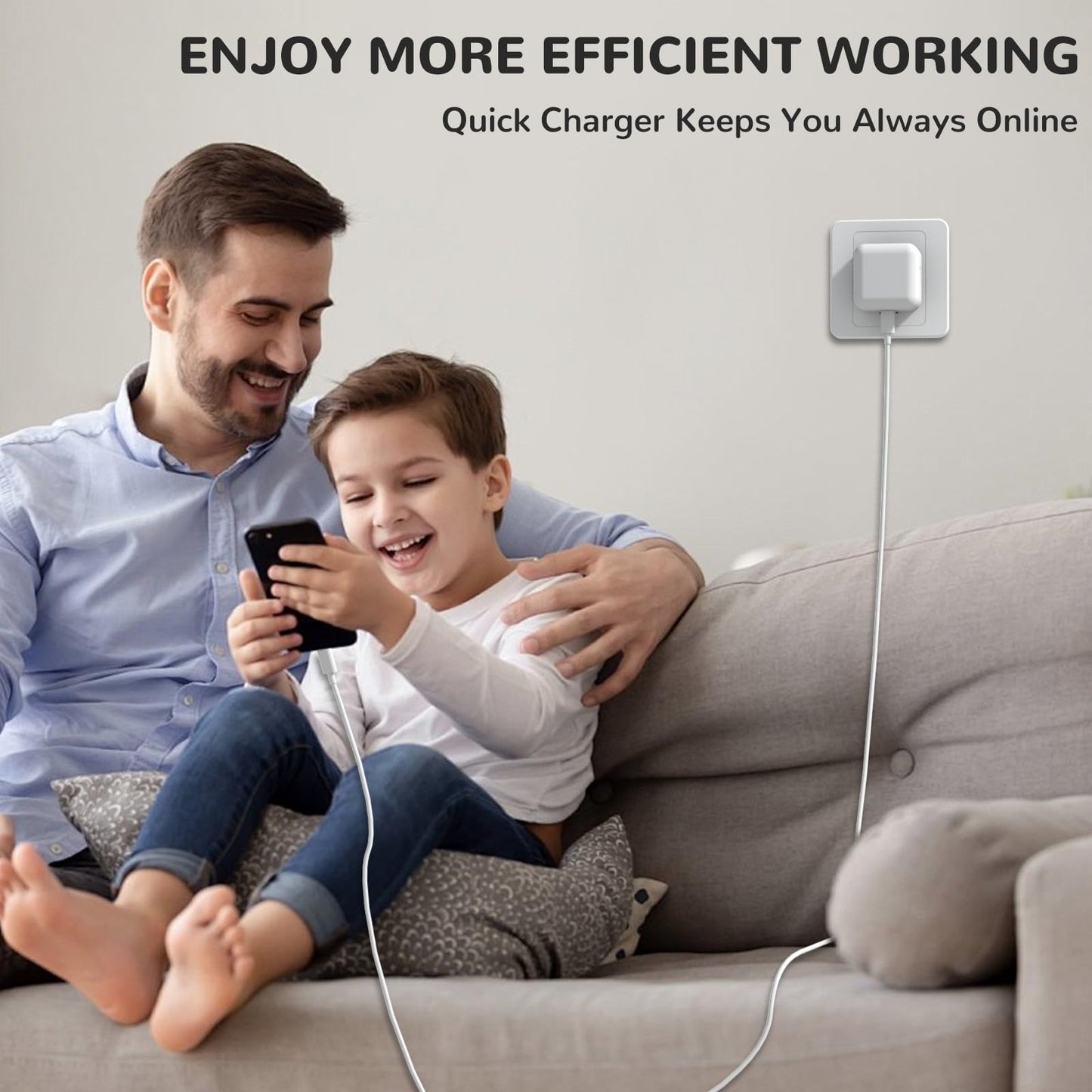 for iPhone 17 16 15 Fast Charger, 2Pack USB C Charger Plug 20W with 6FT USB C to C Cable for iPhone 17 16 15/ Plus/Pro/Pro Max, for iPad Pro/Air/Mini-USB C to C Charging