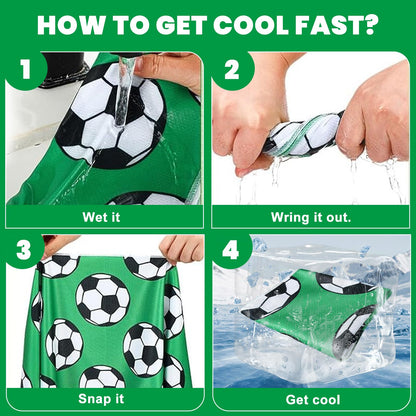 HMGES 2pcs Softball Cooling Towels for Bogg Bag – 160GSM Breathable Ice Towels, Thickened Chilly Sports Accessories for Beach/Gym/Travel/Workout, Bogg Bag Companion,Sweat-Absorbing/Quick-Drying