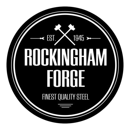 Rockingham Forge Range 12.5cm Utility Knife - Lightweight Sharp Stainless Steel Kitchen Knives with Black Handle