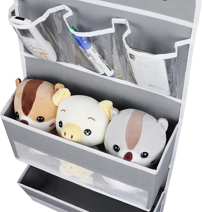 Univivi Door Hanging Organizer Nursery Closet Cabinet Baby Storage