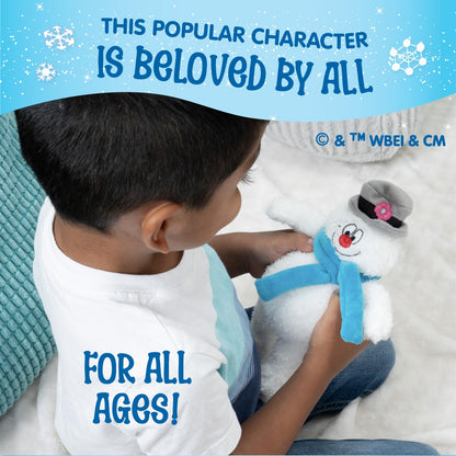 KIDS PREFERRED Frosty The Snowman Cuteeze Stuffed Animal Plush Toy for Baby and Toddler Boys and Girls - 8.5 Inches