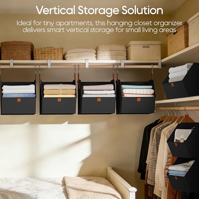 Collapsible Hanging Closet Organizer