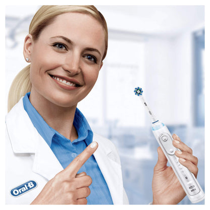 Oral B Cross Action Electric Toothbrush Replacement Brush Heads Refill, 4Count