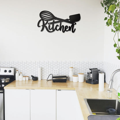 Zzbakress Kitchen Wood Sign,Rustic Farmhouse Kitchen Decor (style3)