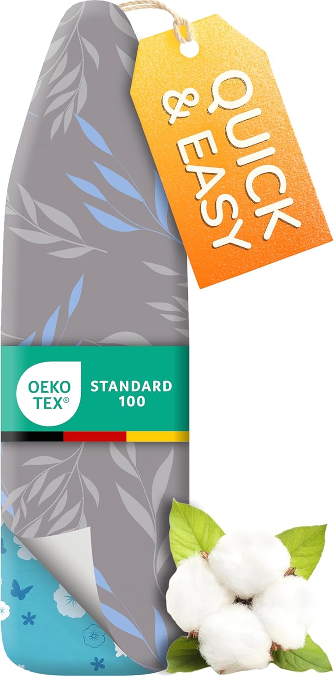 Super Soft Ironing Board Cover and Pad – 50% Faster Ironing
