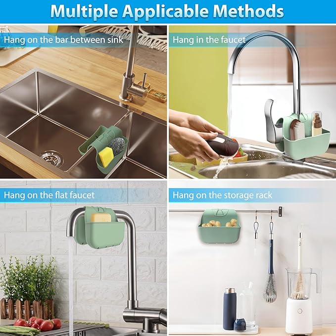 Hanging Silicone Sponge Holder for Kitchen Sink