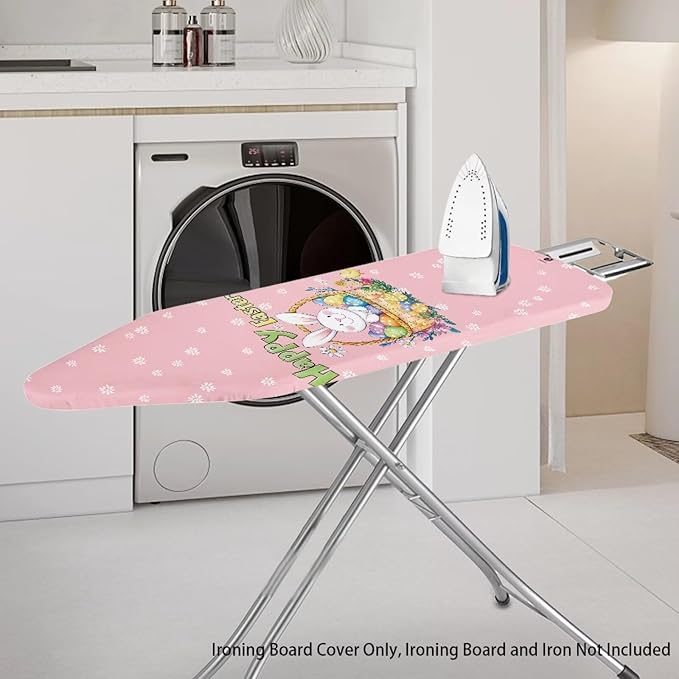 Bunny Easter Day Homes Replacement Ironing Board Cover & Pad, Easter's Rabbit 3