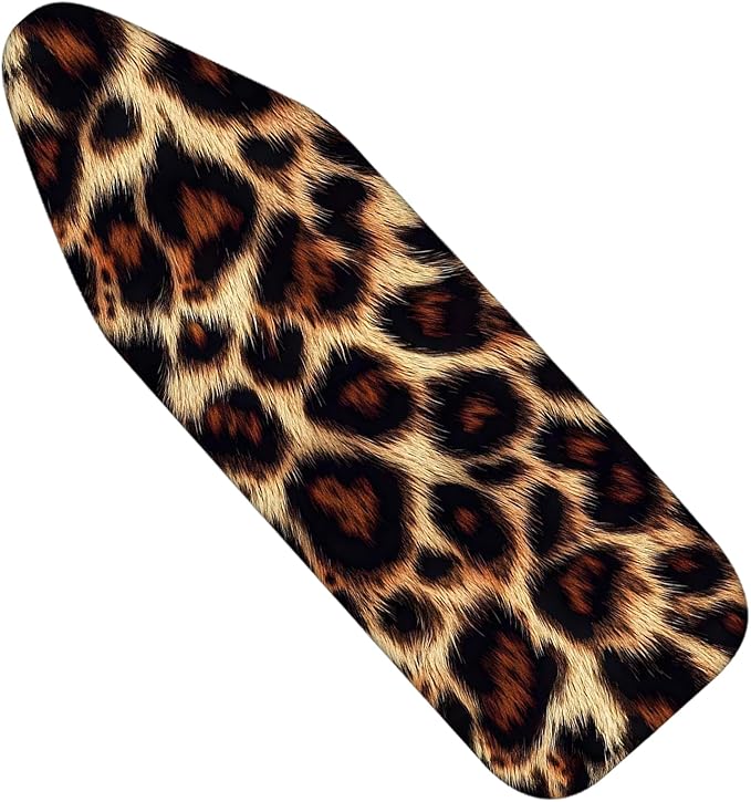 Nuxovilar Realistic Leopard Print Pattern Ironing Board Cover, 15×54 inch