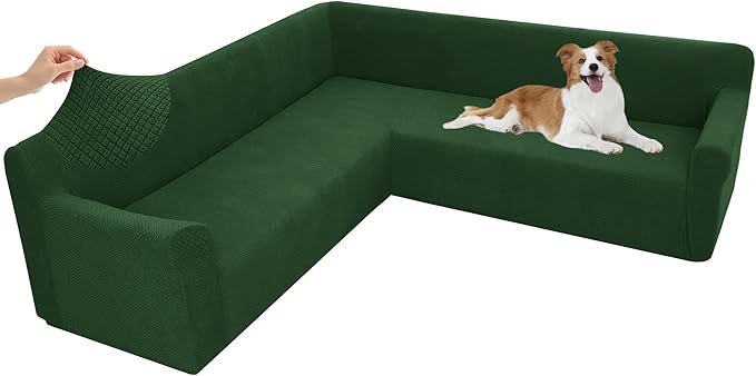Arfntevss Stretch Sectional Couch Covers L Shaped Corner Sectional Sofa Cover