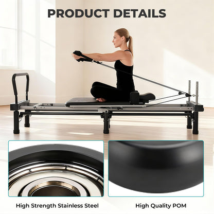 YIBEICO Roller Wheels for Aero Pilates Reformer, Replacement Roller Wheels for Pilates Reformer Machines, Smooth and Quiet Glide
