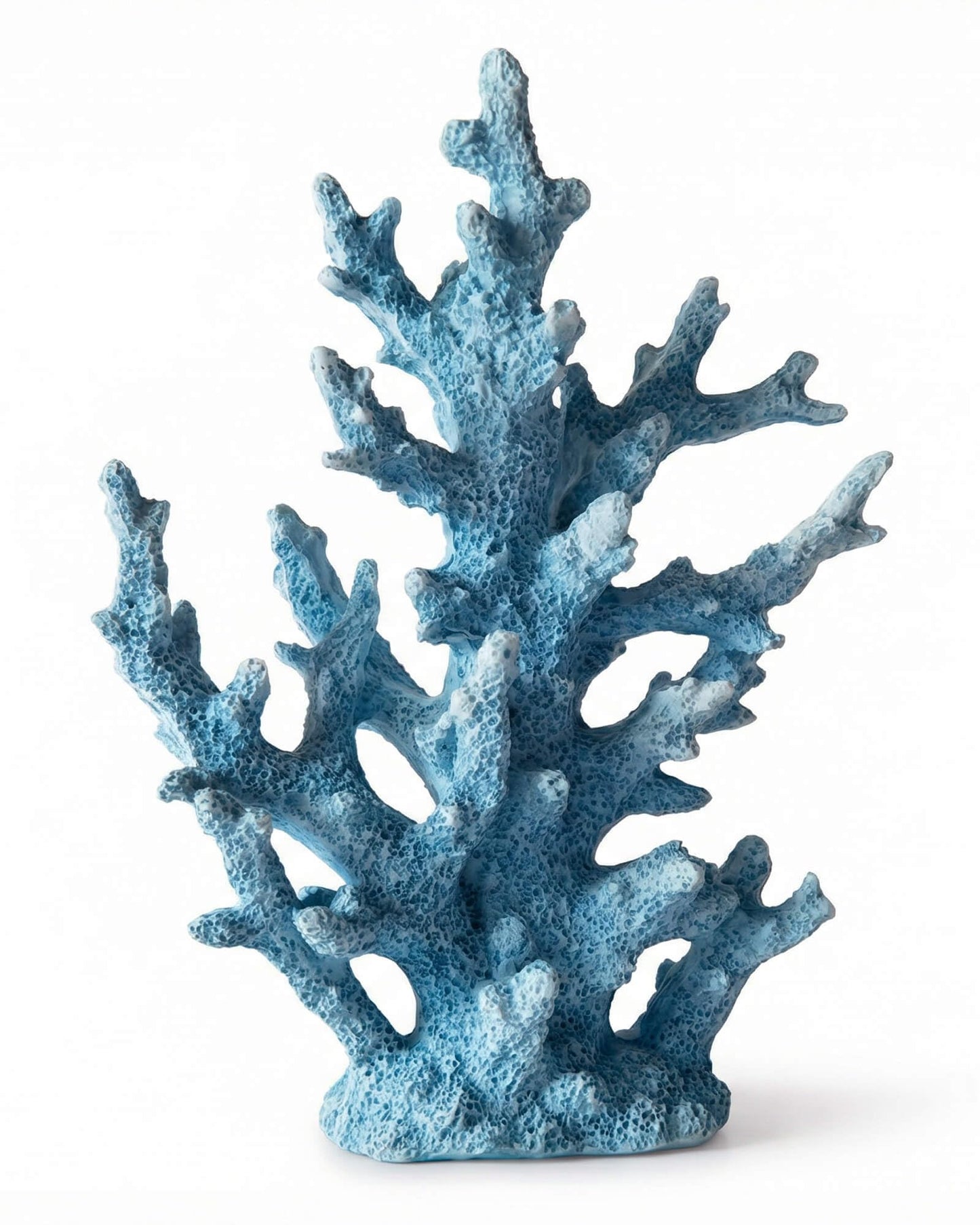 ZASEUCI Lifelike Coral Reef Sculpture Statue - Handmade Resin Ocean Decor for Aquarium, Desk, Bathroom, Shelf - Coastal Beach Nautical Theme Gift for Home & Office