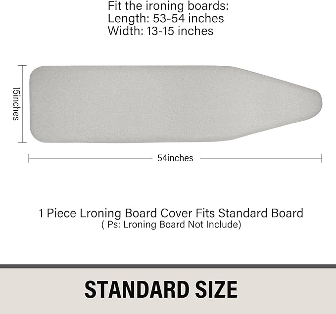 Iwtmm Ironing Board Cover and Pad