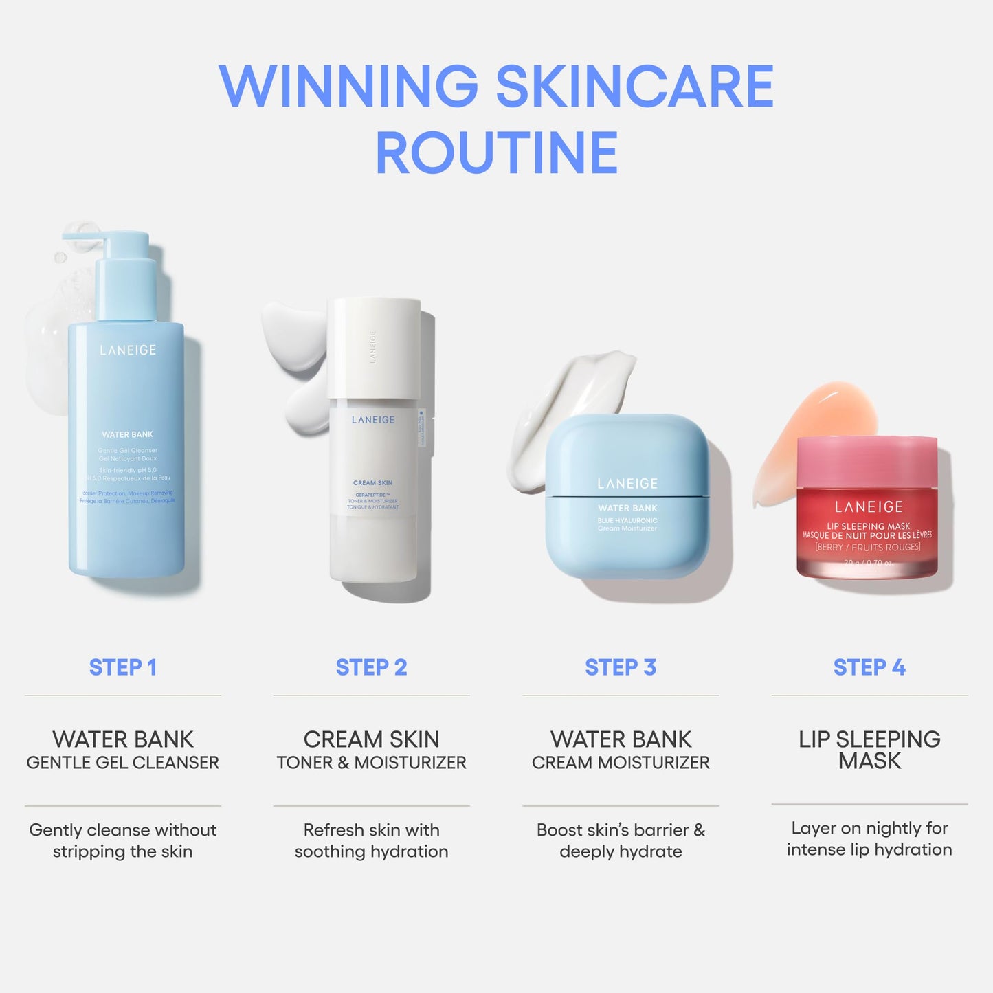 LANEIGE Lip Sleeping Mask: Nourish, Hydrate, Vitamin C, Murumuru & Shea Butter, Antioxidants, Flaky, Dry Lips