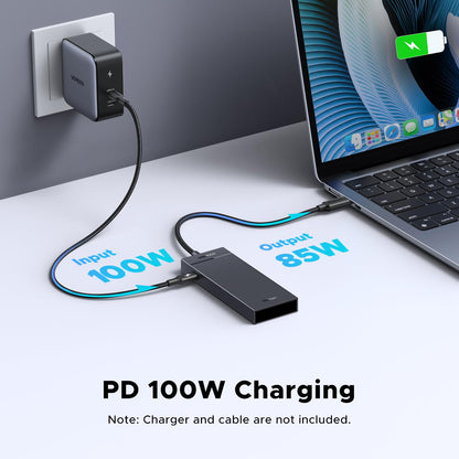 UGREEN 10Gbps USB C Hub, USB-C Splitter with 4 USB C Port,100W PD Compatible with MacBook Pro, MacBook Air, iPad Pro, and iPhone 16/17, Plug and Play