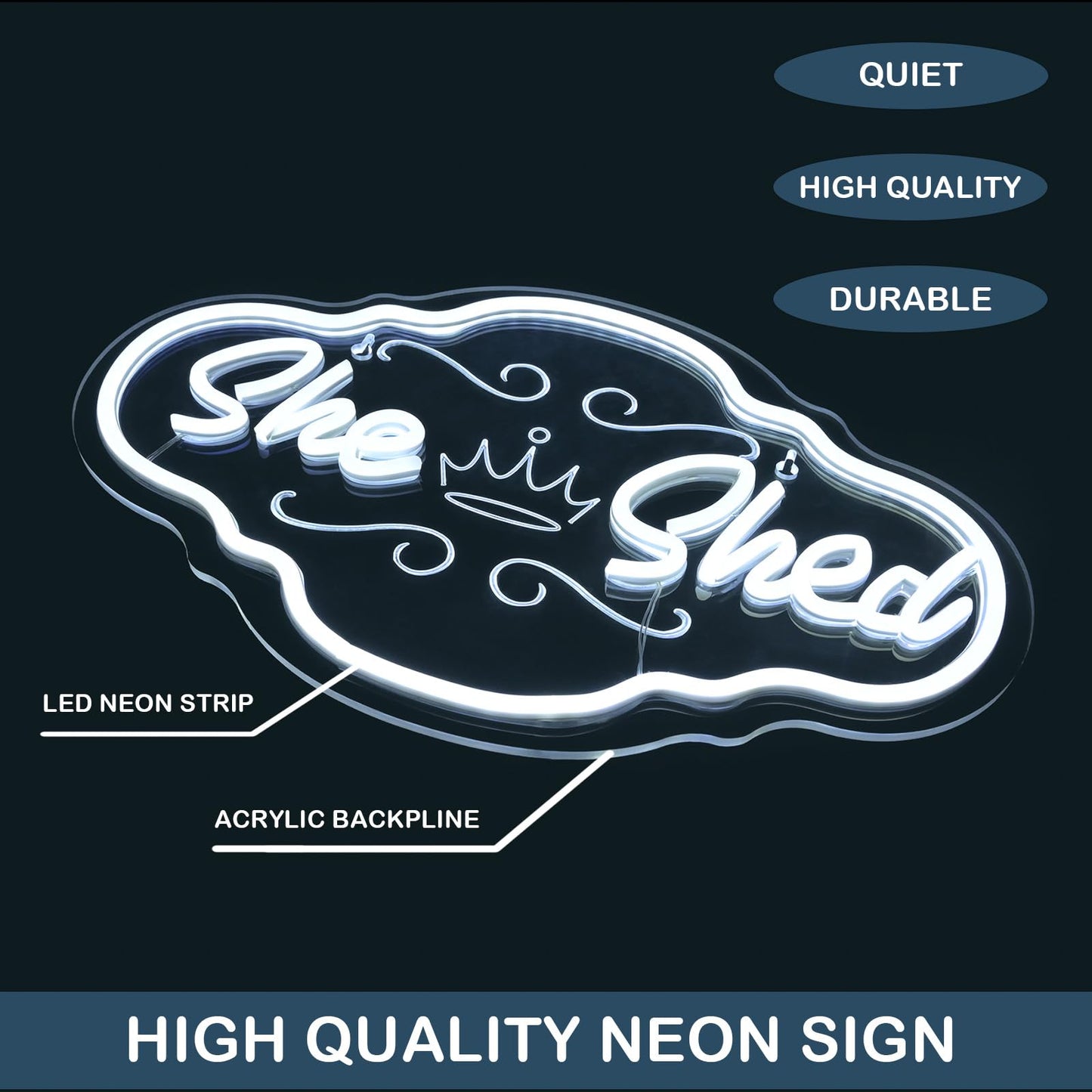 Horseneon Good Food Good Mood Neon LED Sign, Food Neon Signs for Wall Decor, Good Food Good Mood Neon Light with USB Powered for Snack Shop, Restaurant, Fast Food