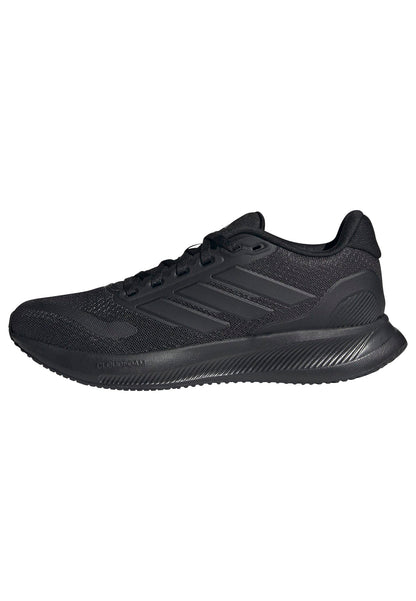 adidas Unisex Kids RUNFALCON 5 Shoes Junior, Core Black/Core Black/Core Black, 4 UK