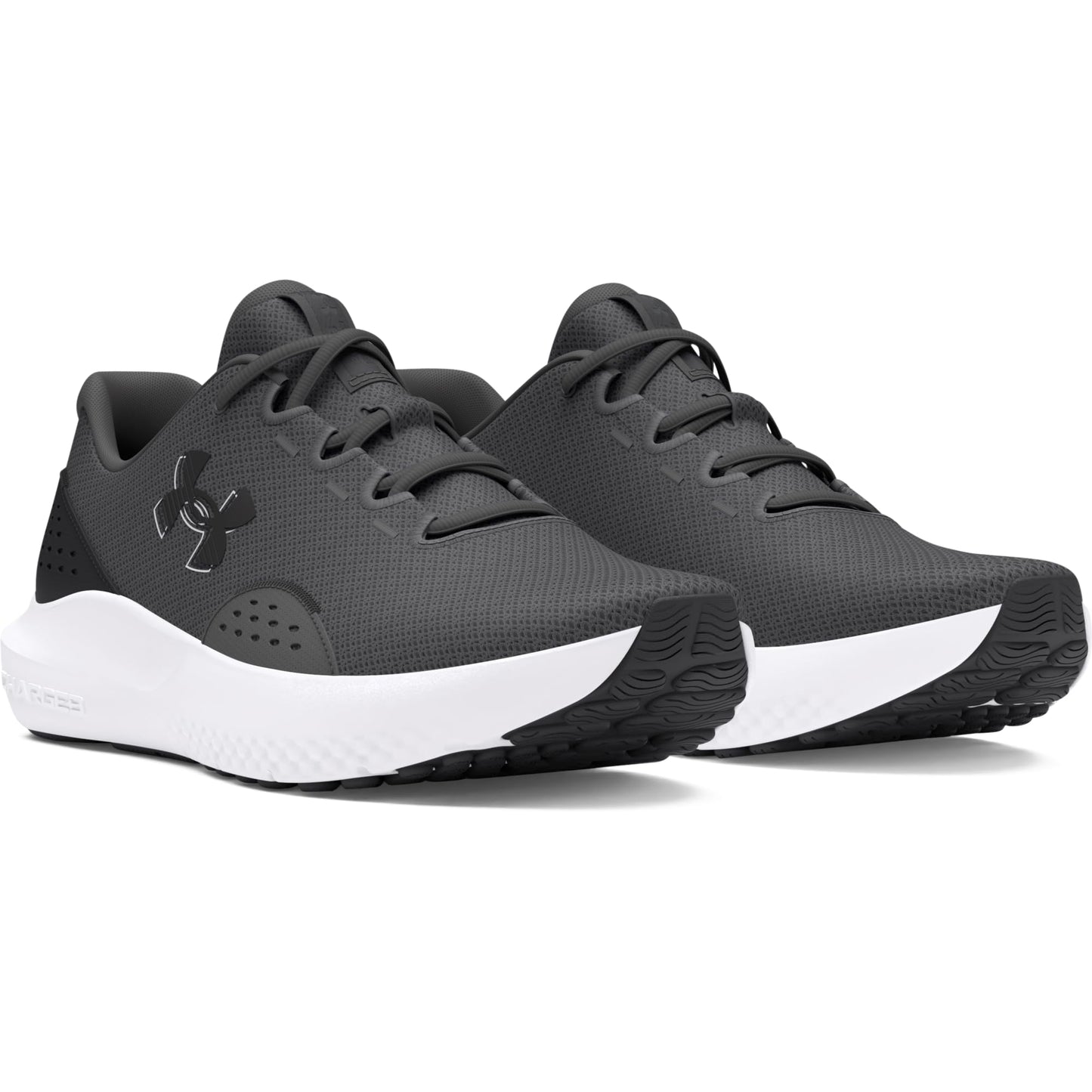 Under Armour Men's UA Charged Surge 4 Running Shoes with Breathable Mesh, Cushioned Men's Trainers, Supportive Gym Trainers