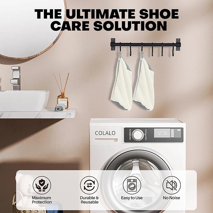 Shoe Washing Machine Bag: Laundry Shoe Bag
