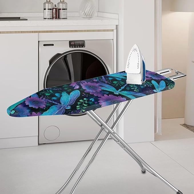 Blue Dragonfly Ironing Board Cover Fits Standard Size Elasticized Edges Home
