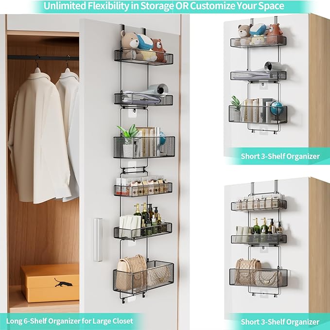 HapiRm Over Door Organizer Storage