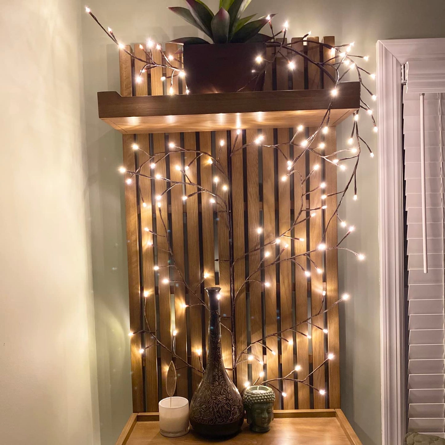 The Light Garden Lighted Willow Vine (Vine+Plug)