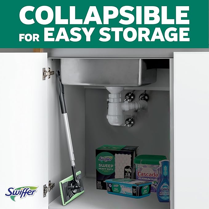 Swiffer Sweep & Mop Deluxe 2-in-1 Multi-Surface Kit