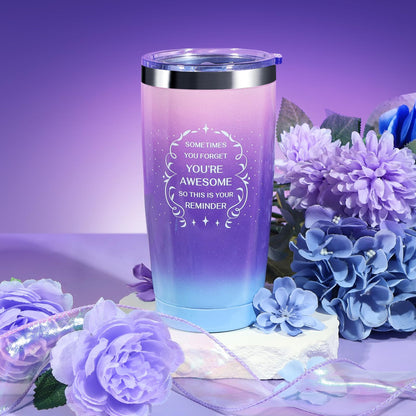 Christmas Gifts for Women, Birthday Gifts for Women, Christmas Gifts for Mom Spa Gifts for Wife, Girlfriend, Coworker, Grandma,Teacher Sister Christmas Gift, Gift Set Idea for Her-Purple Gift Basket