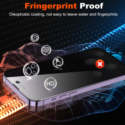 [2 Pack] Privacy Screen Protector for iPhone 11/XR, YMHML Tempered Glass Anti-Spy Bubble Free Case Friendly Easy Installation Film for iPhone 11/XR 6.1 Inch