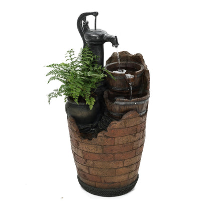 Glenville Water Pump Cascading Water Fountain