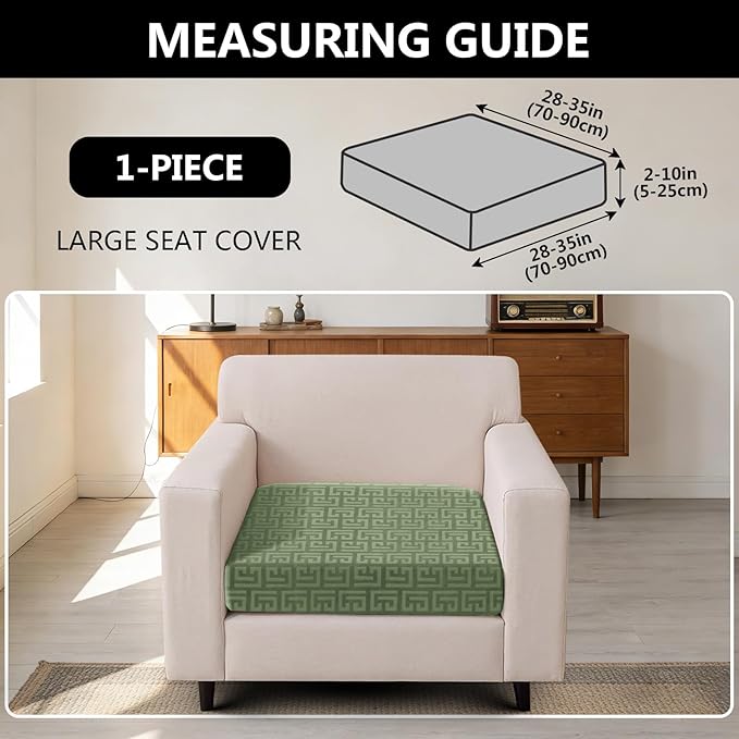 UNBBRRL Stretch Couch Cushion Cover