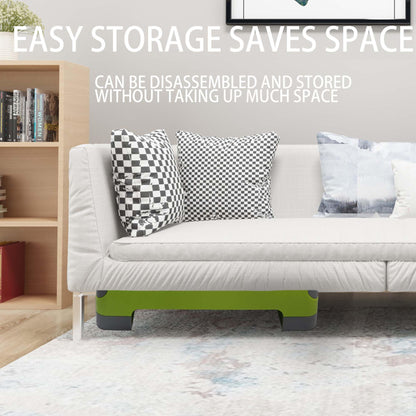 Steppers for Exercise at Home,Exercise Step,26.5-Inch Pedals with 4-Inch and 6-Inch and 8-Inch Height Adjustable Lifters, Women's Home Gym Aerobics Equipment,Adjustable Aerobics Pedals,Stepped