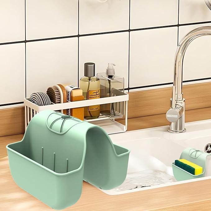 Hanging Silicone Sponge Holder for Kitchen Sink
