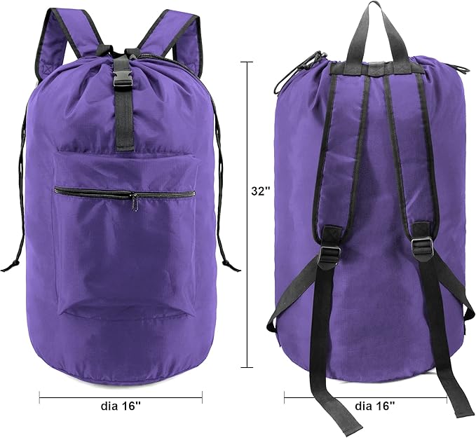 BeeGreen Laundry-Bag-Backpack-Heavy-Duty