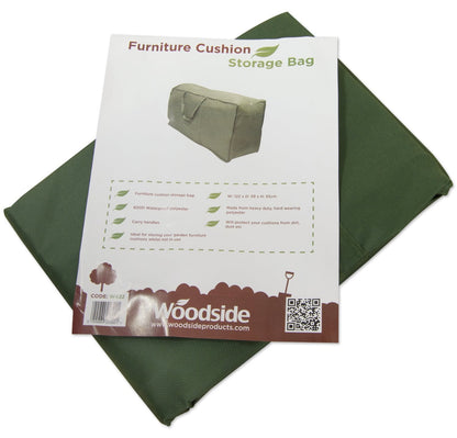 Woodside Heavy Duty Outdoor Garden Furniture Cushion Storage Bag Case