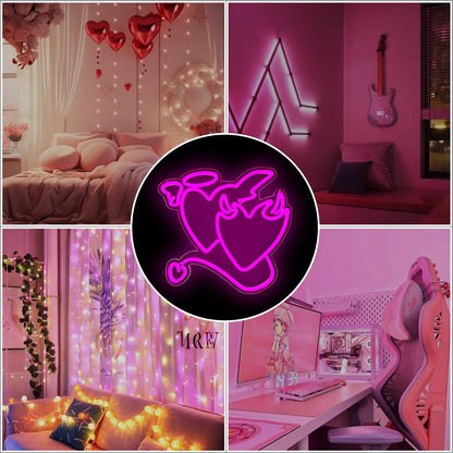 Ajoyferris Lady Back Neon Sign Dimmable LED Lady Sign Woman Neon Sign Sexy Lady Neon Signs for Bedroom Man Cave Bar Store Home Party Art Decor Gifts(16X11 inches,Blue)