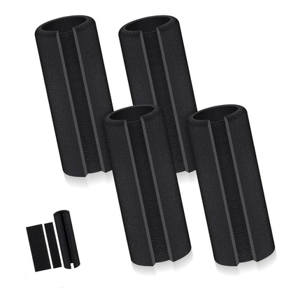 4Pcs Rubber Foam Grip Wrap Easy to Install Handle Grips Handle Covers for Fitness Home Garden Bicycle Exercise Equipment Handlebar Replacement