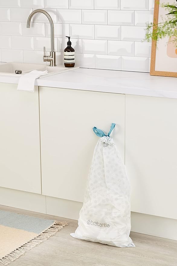 Brabantia PerfectFit Trash Bags Thick Plastic Trash Can Liners