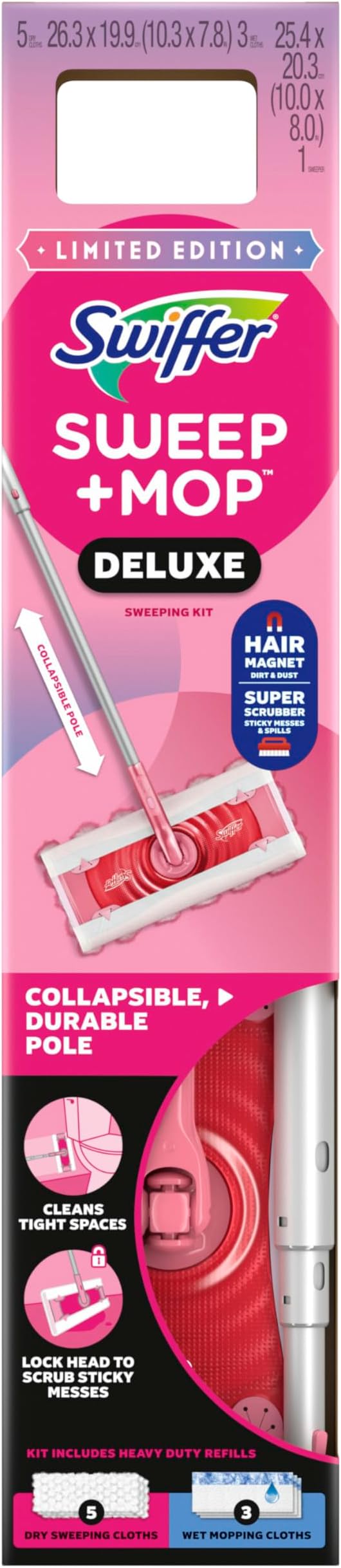 Swiffer Sweep and Mop Deluxe, Limited Edition Pink Wicked: