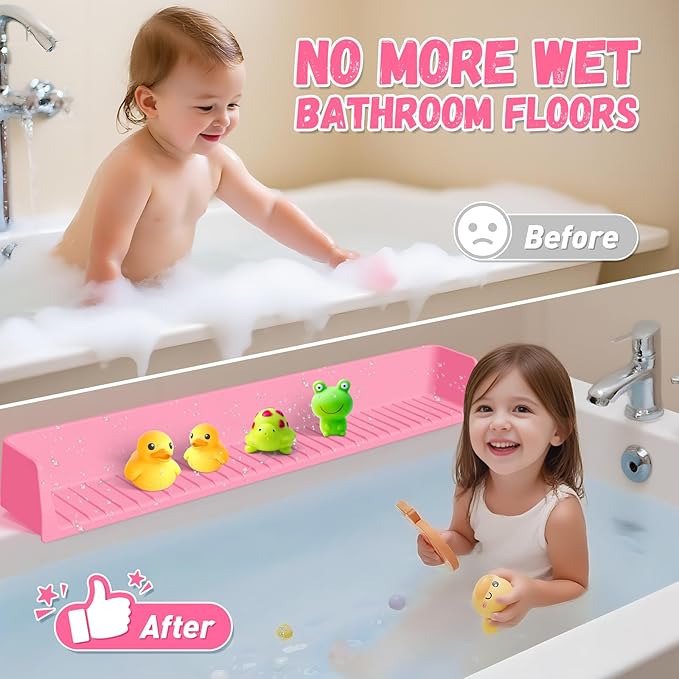 Splash Guard for Bathtub Kids