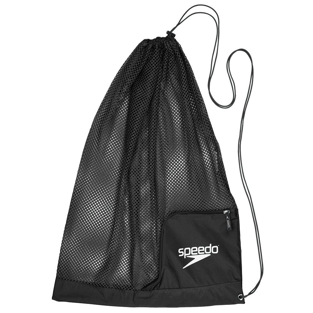 Speedo Unisex-Adult Ventilator Mesh Equipment Bag, Speedo Black