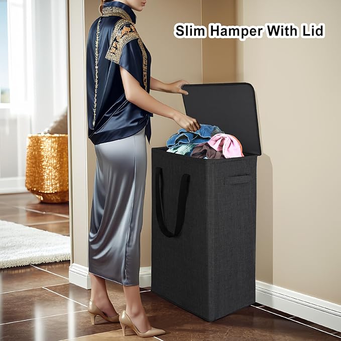 Odonata 75L Slim Laundry Hamper