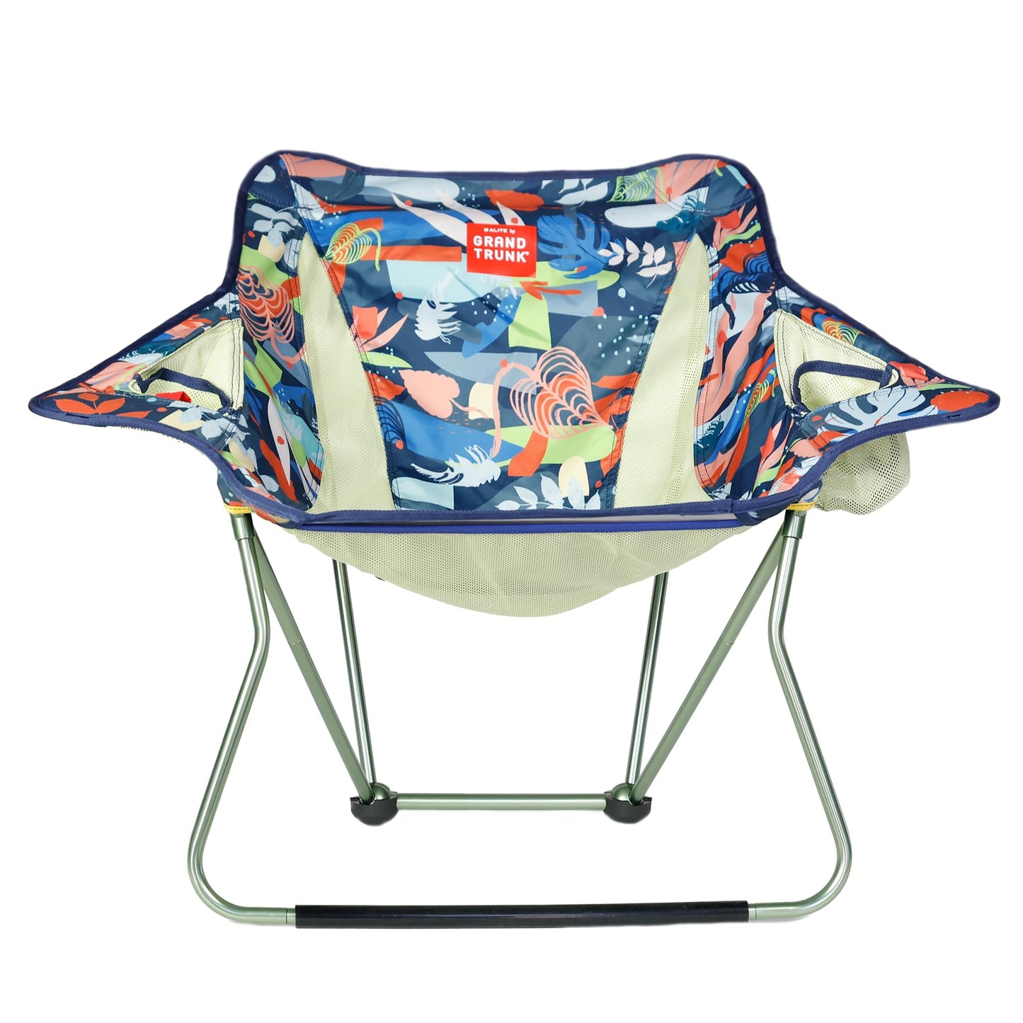 GRAND TRUNK Stonefly Chair | Ultralight & Packable Outdoor Chair with Built-in Cup Holders, 7000 Series Aluminum Frame, Comfortable, Dark Tropic