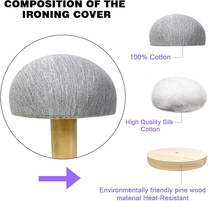 Bra Wooden Ironing Board is Used