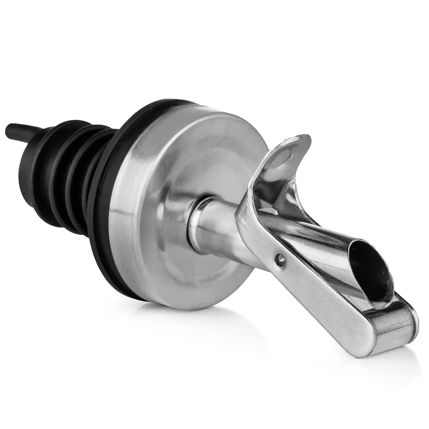 GREENOLIVE Olive Oil and Vinegar Dispenser Set - 17 oz. Glass Bottles with No-Drip BPA-Free Spouts - Stylish O and V Identifiers for Kitchen and Dining Use - Set of 2